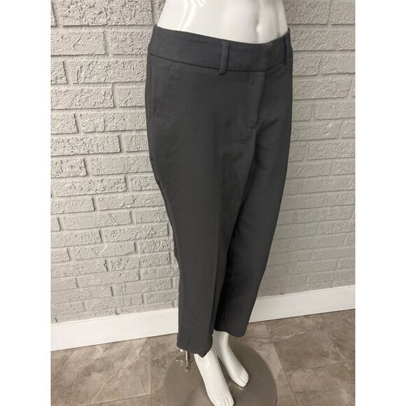 The Torie Straight Women Dark Gray Ankle Pant Size 10PS - Picture 5 of 9